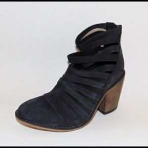 Free People Slashed Booties